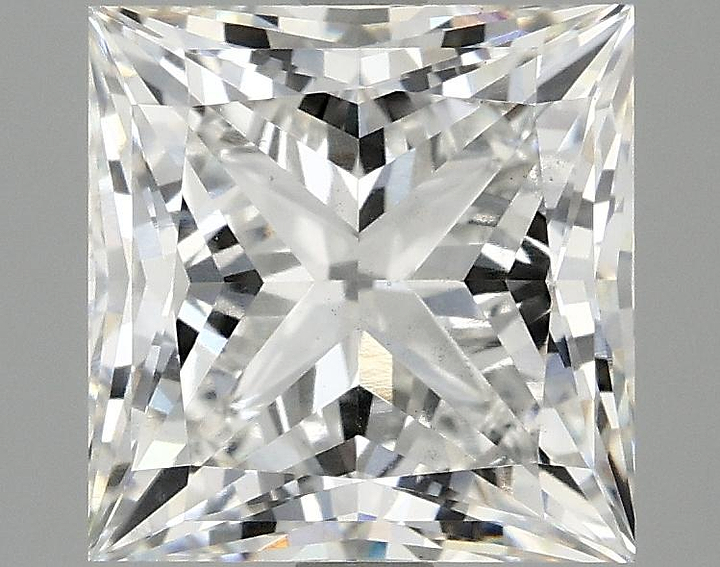 4.03 Carat Princess Shaped Ideal Cut VS2 IGI Certified Lab Grown Diamond