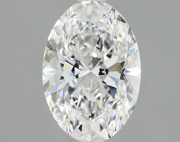 1.55 Carat Oval Shaped Ideal Cut VVS2 IGI Certified Lab Grown Diamond