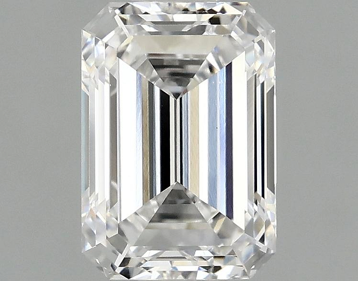 1.09 Carat Emerald Shaped Ideal Cut VVS2 IGI Certified Lab Grown Diamond