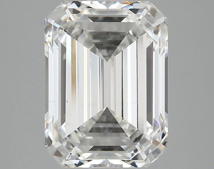 3.09 Carat Emerald Shaped Excellent Cut VS1 IGI Certified Lab Grown Diamond