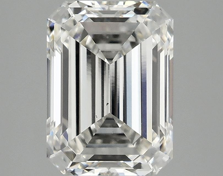 2.89 Carat Emerald Shaped Excellent Cut VS2 IGI Certified Lab Grown Diamond