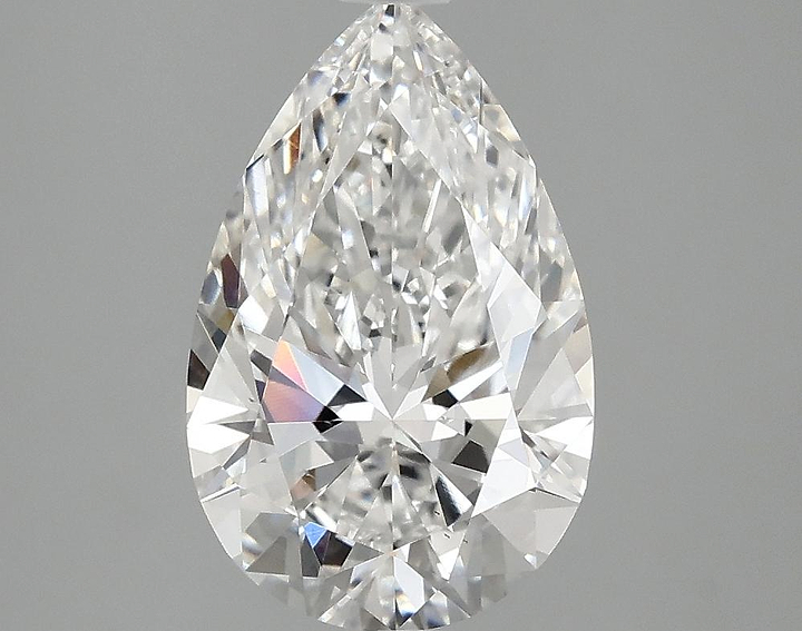 2.34 Carat Pear Shaped Ideal Cut VS2 IGI Certified Lab Grown Diamond