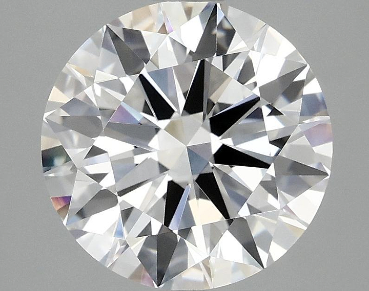 3.06 Carat Round Shaped Ideal Cut VVS2 IGI Certified Lab Grown Diamond