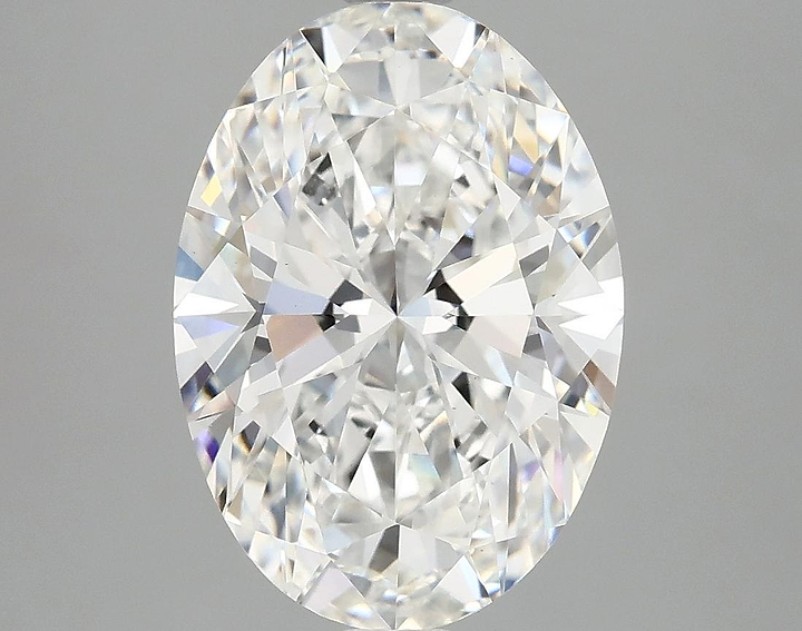 3.97 Carat Oval Shaped Ideal Cut VVS2 IGI Certified Lab Grown Diamond