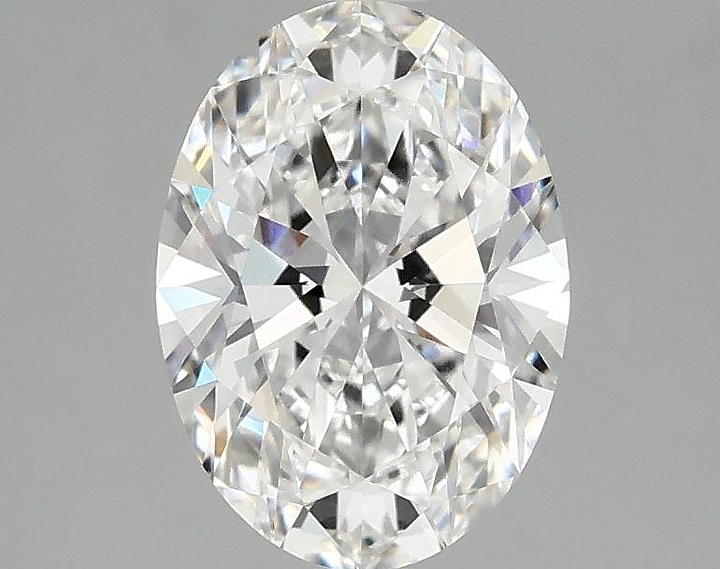 1.55 Carat Oval Shaped Ideal Cut VVS2 IGI Certified Lab Grown Diamond
