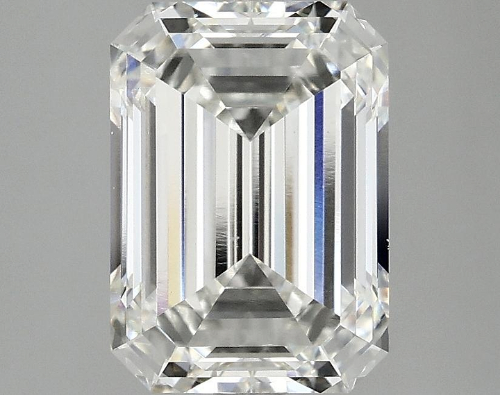 2.92 Carat Emerald Shaped Ideal Cut VS1 IGI Certified Lab Grown Diamond