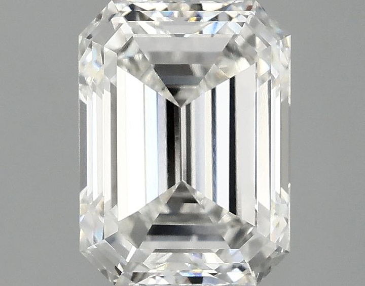 2.02 Carat Emerald Shaped Excellent Cut VVS2 IGI Certified Lab Grown Diamond