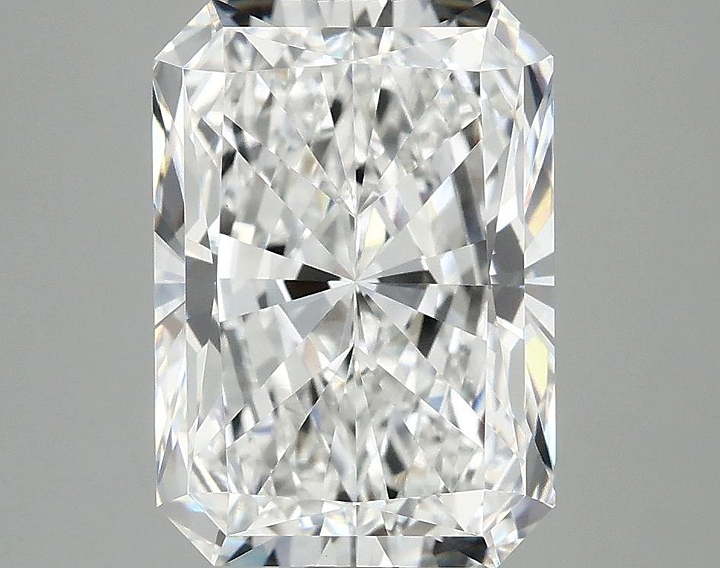 4.06 Carat Radiant Shaped Ideal Cut VVS2 IGI Certified Lab Grown Diamond