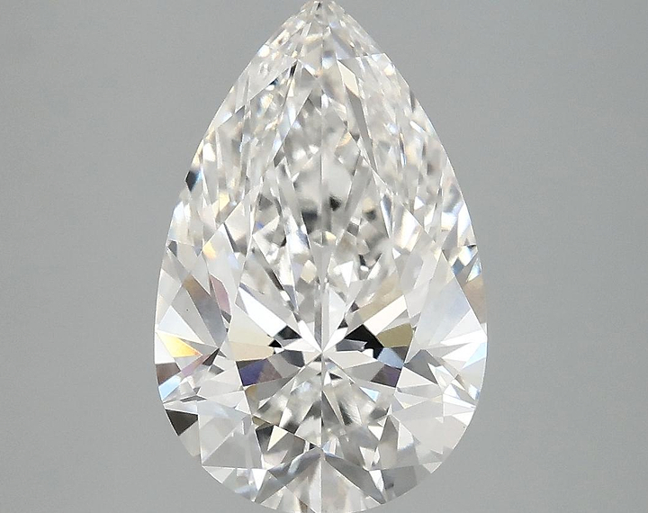 3.1 Carat Pear Shaped Ideal Cut VS1 IGI Certified Lab Grown Diamond