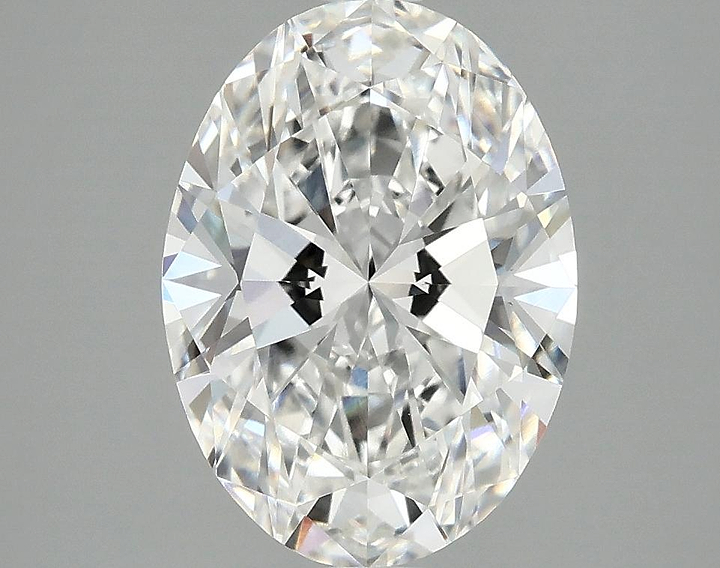 2.84 Carat Oval Shaped Ideal Cut VVS2 IGI Certified Lab Grown Diamond
