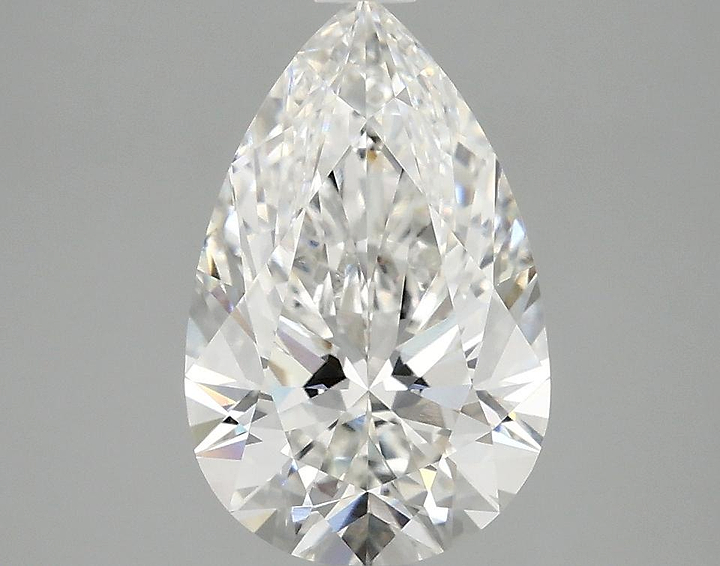 2.43 Carat Pear Shaped Ideal Cut VVS2 IGI Certified Lab Grown Diamond
