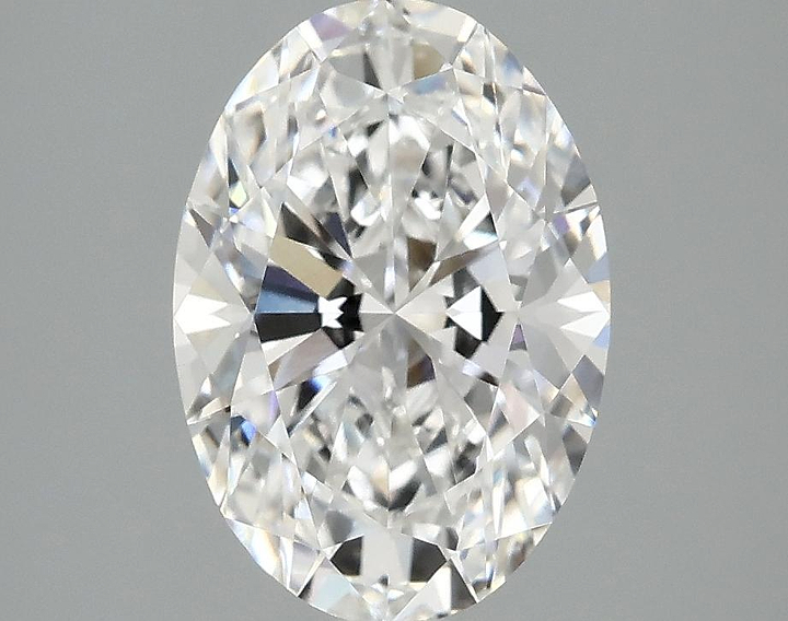 2.53 Carat Oval Shaped Ideal Cut VVS2 IGI Certified Lab Grown Diamond