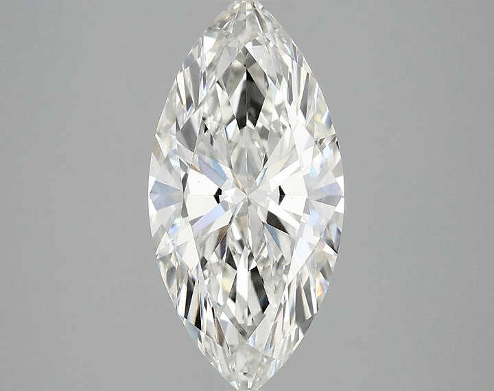 2.53 Carat Marquise Shaped Excellent Cut VS1 IGI Certified Lab Grown Diamond