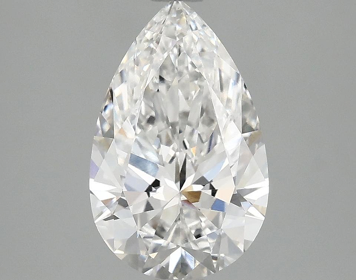 2.01 Carat Pear Shaped Ideal Cut VVS2 IGI Certified Lab Grown Diamond