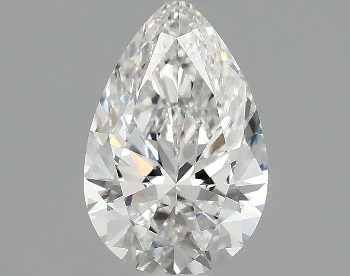 1.08 Carat Pear Shaped Excellent Cut VVS2 IGI Certified Lab Grown Diamond