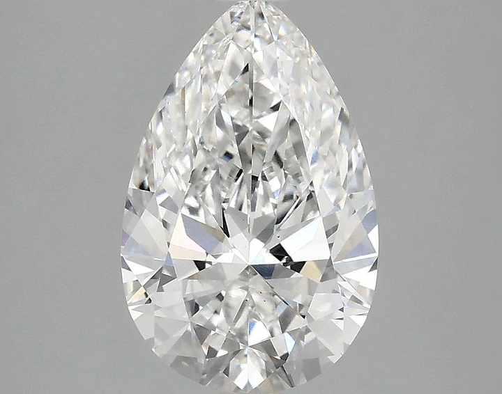 2.1 Carat Pear Shaped Ideal Cut VS1 IGI Certified Lab Grown Diamond