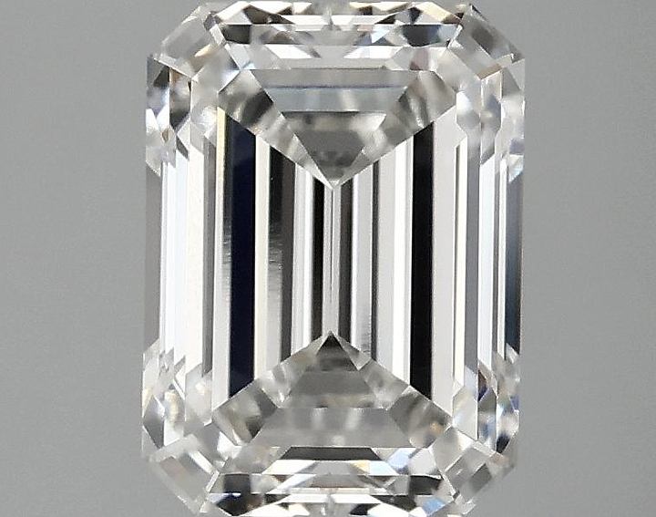 2.27 Carat Emerald Shaped Excellent Cut VVS2 IGI Certified Lab Grown Diamond