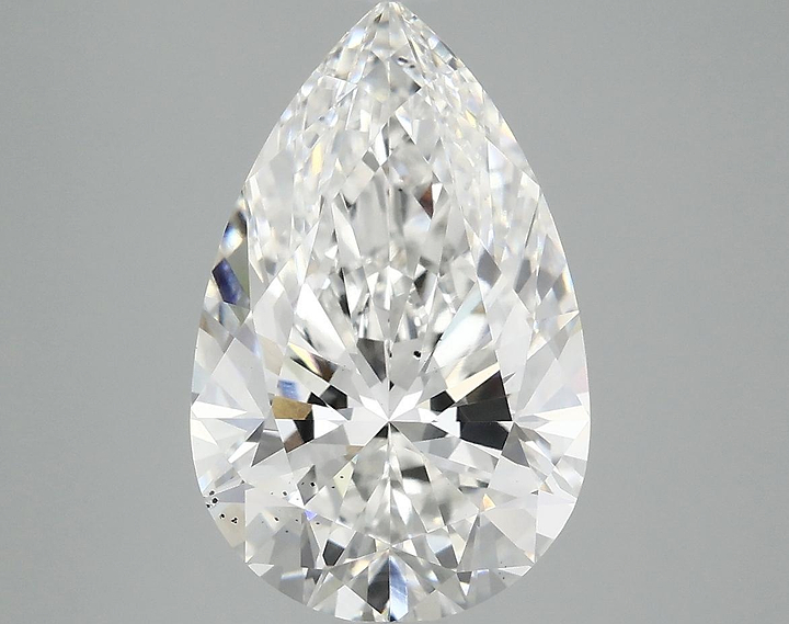 4.03 Carat Pear Shaped Ideal Cut SI1 IGI Certified Lab Grown Diamond