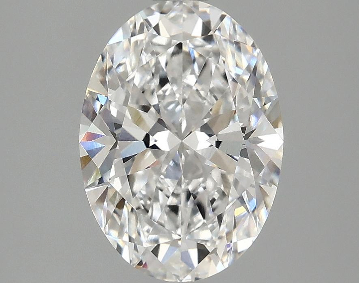 2.03 Carat Oval Shaped Ideal Cut VVS2 IGI Certified Lab Grown Diamond