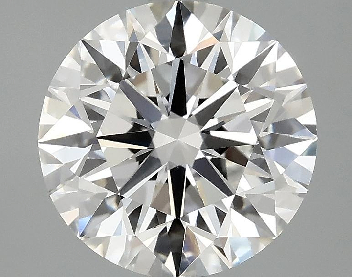 2.97 Carat Round Shaped Excellent Cut VVS2 IGI Certified Lab Grown Diamond