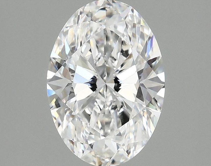 1.54 Carat Oval Shaped Ideal Cut VVS2 IGI Certified Lab Grown Diamond