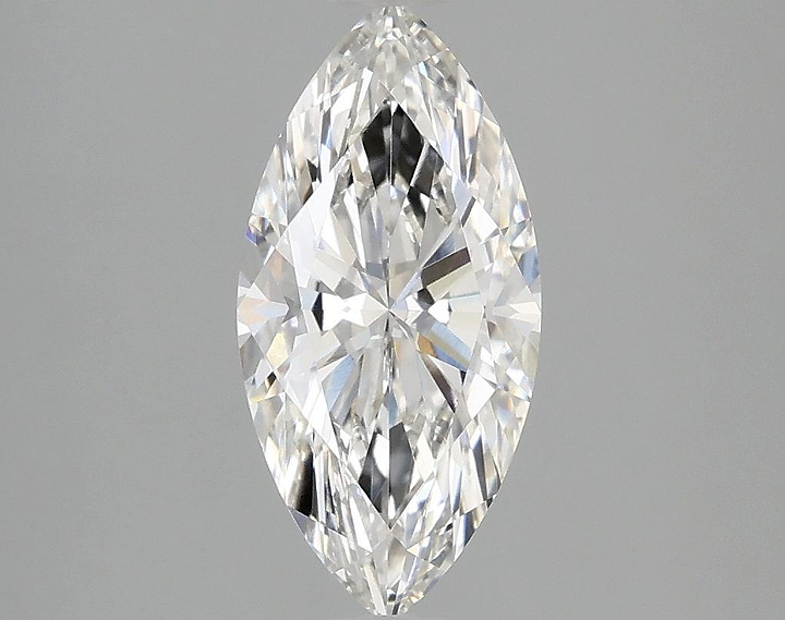 1.55 Carat Marquise Shaped Excellent Cut VVS2 IGI Certified Lab Grown Diamond