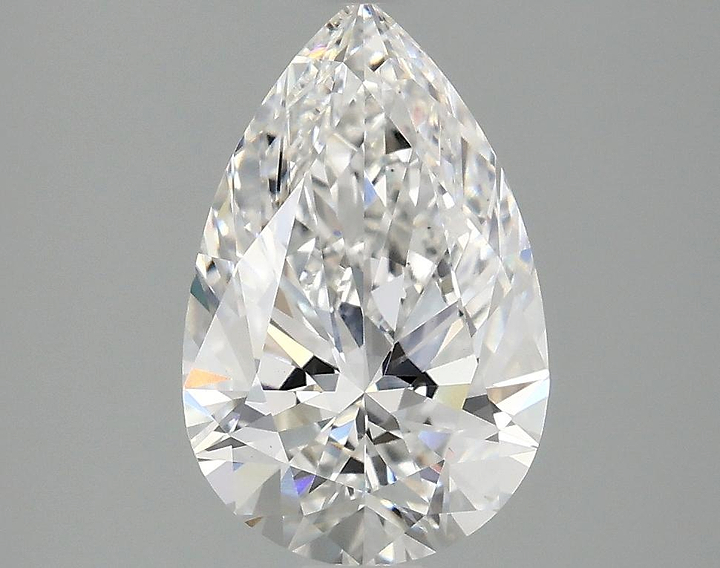2.04 Carat Pear Shaped Ideal Cut VVS2 IGI Certified Lab Grown Diamond