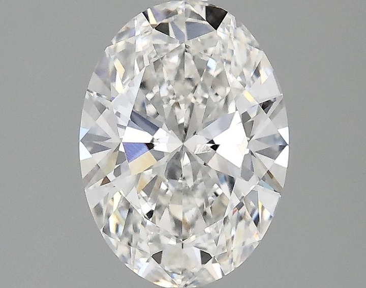1.5 Carat Oval Shaped Ideal Cut VVS2 IGI Certified Lab Grown Diamond
