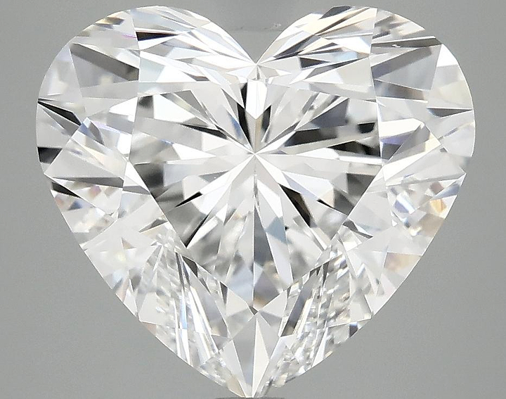 5.02 Carat Heart Shaped Ideal Cut VS1 IGI Certified Lab Grown Diamond