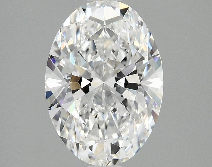 2.05 Carat Oval Shaped Ideal Cut VVS2 IGI Certified Lab Grown Diamond