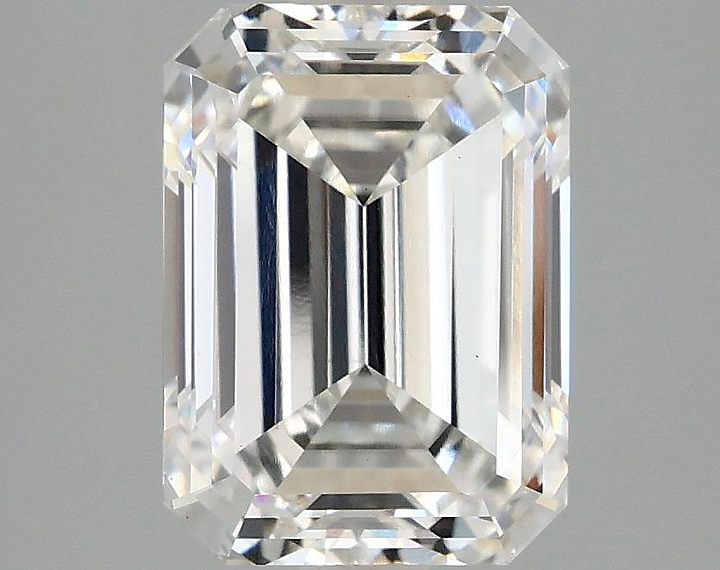 3.06 Carat Emerald Shaped Excellent Cut VS1 IGI Certified Lab Grown Diamond