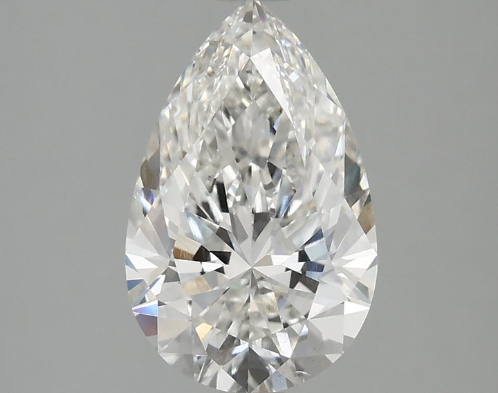 2.01 Carat Pear Shaped Ideal Cut VS2 IGI Certified Lab Grown Diamond