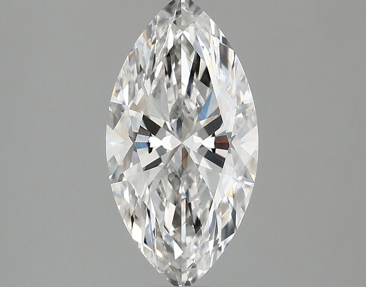 1.51 Carat Marquise Shaped Ideal Cut VVS2 IGI Certified Lab Grown Diamond