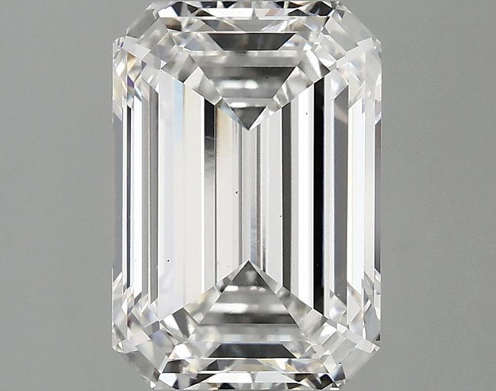 3.03 Carat Emerald Shaped Ideal Cut VS1 IGI Certified Lab Grown Diamond