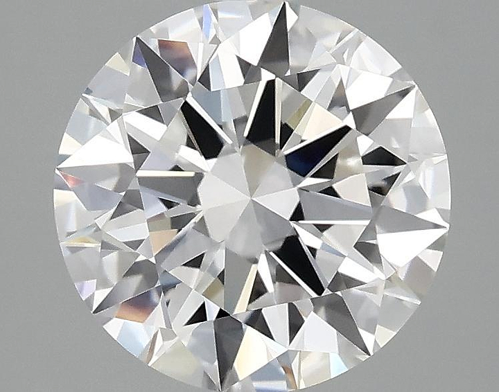 2.55 Carat Round Shaped Ideal Cut VVS2 IGI Certified Lab Grown Diamond