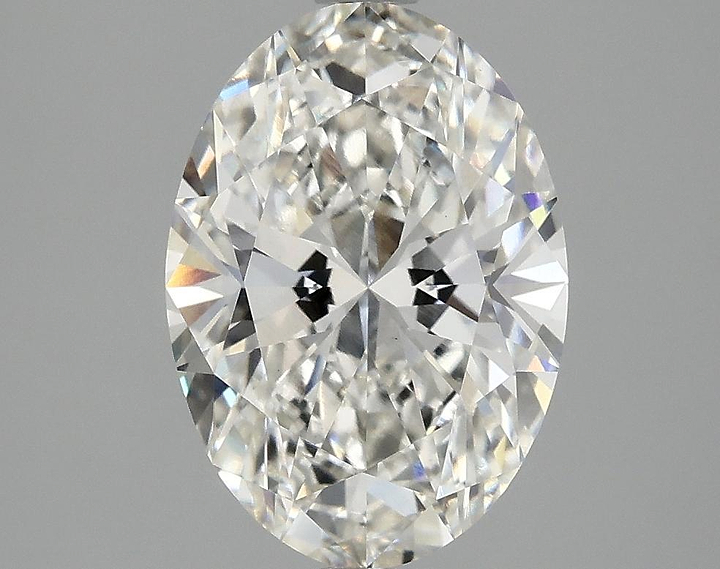 3.03 Carat Oval Shaped Ideal Cut VVS2 IGI Certified Lab Grown Diamond
