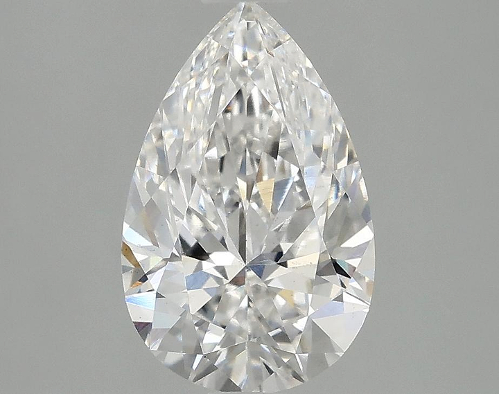 2.02 Carat Pear Shaped Ideal Cut VS2 IGI Certified Lab Grown Diamond