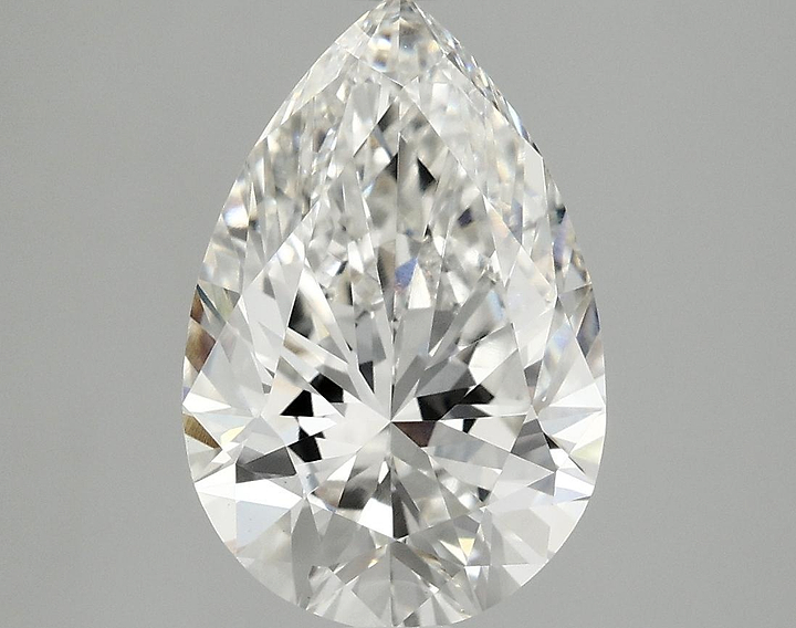 2.54 Carat Pear Shaped Excellent Cut VVS2 IGI Certified Lab Grown Diamond