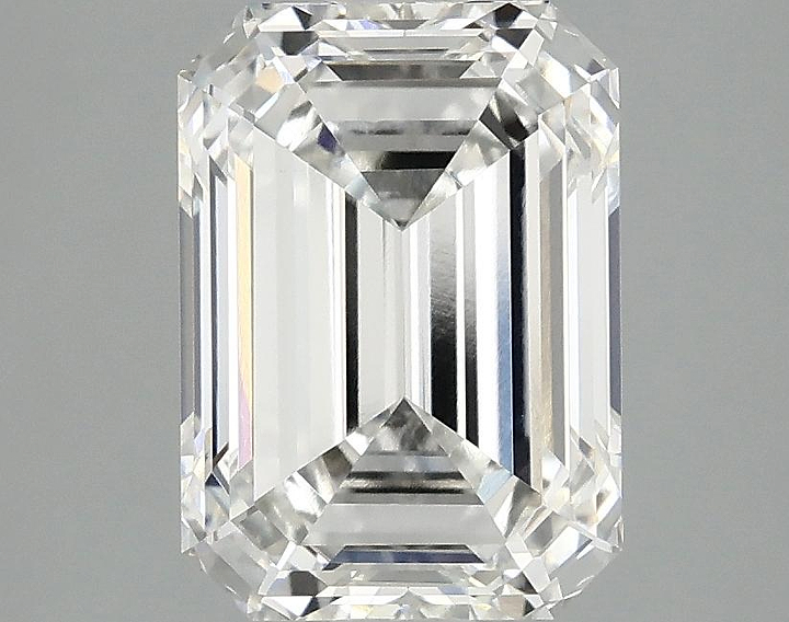 2.98 Carat Emerald Shaped Ideal Cut VVS2 IGI Certified Lab Grown Diamond