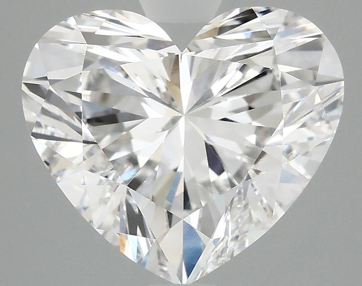 3.78 Carat Heart Shaped Ideal Cut VS1 IGI Certified Lab Grown Diamond