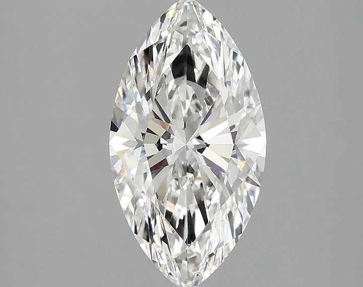 1.54 Carat Marquise Shaped Excellent Cut VVS2 IGI Certified Lab Grown Diamond