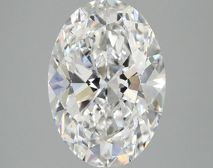 3.08 Carat Oval Shaped Ideal Cut VS2 IGI Certified Lab Grown Diamond