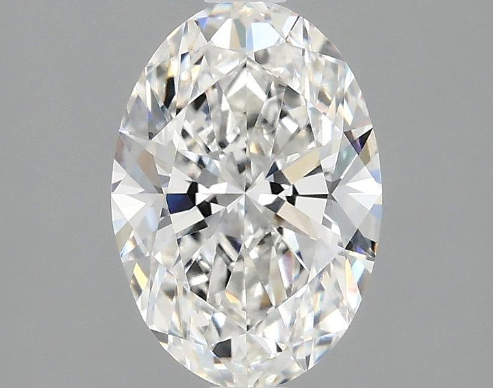 1.52 Carat Oval Shaped Ideal Cut VVS2 IGI Certified Lab Grown Diamond