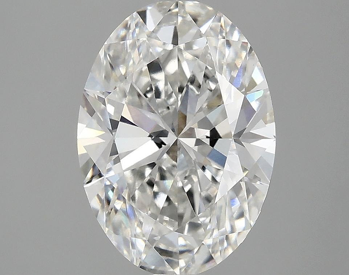 2.51 Carat Oval Shaped Ideal Cut VVS2 IGI Certified Lab Grown Diamond