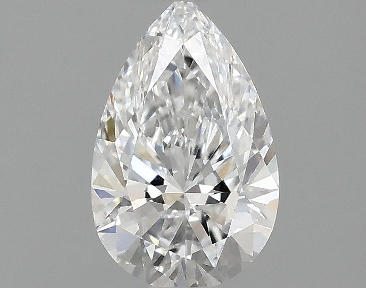 0.98 Carat Pear Shaped Ideal Cut VVS2 IGI Certified Lab Grown Diamond