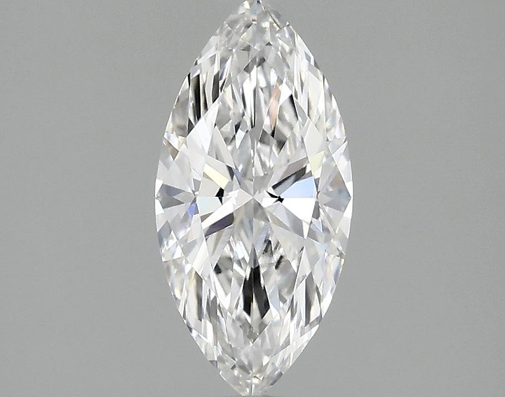 1.0 Carat Marquise Shaped Excellent Cut VVS2 IGI Certified Lab Grown Diamond