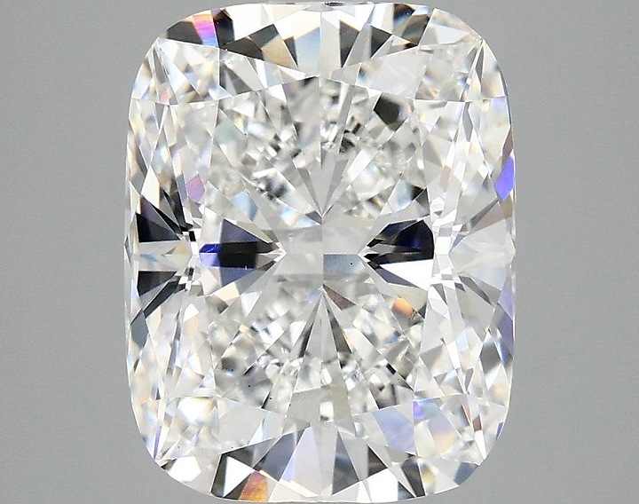 4.1 Carat Cushion Shaped Excellent Cut VVS2 IGI Certified Lab Grown Diamond