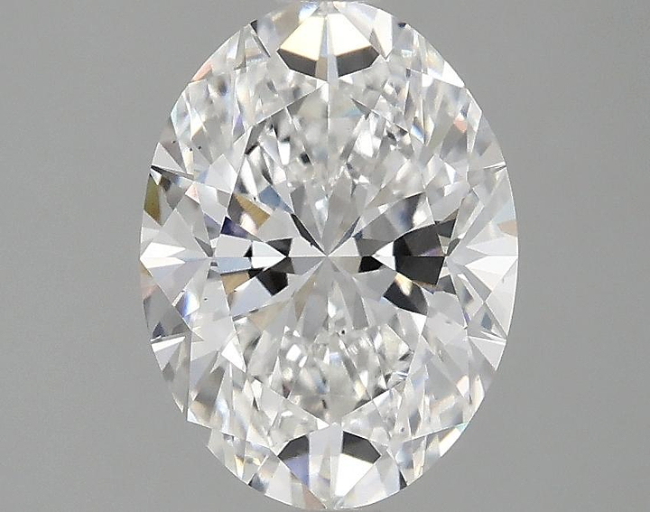 2.05 Carat Oval Shaped Excellent Cut VS2 IGI Certified Lab Grown Diamond