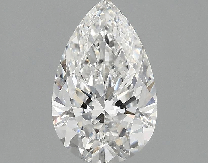 1.47 Carat Pear Shaped Excellent Cut VVS2 IGI Certified Lab Grown Diamond