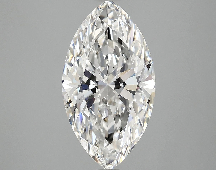 3.07 Carat Marquise Shaped Excellent Cut VS1 IGI Certified Lab Grown Diamond